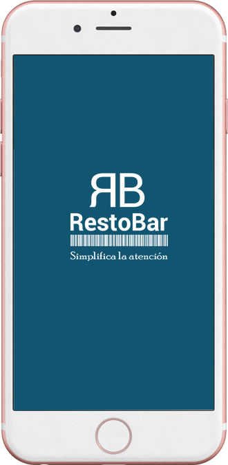restobar pantalla de inicio